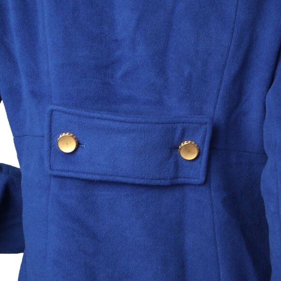 Marciano Wool Angora Peacoat Jacket Coat Military Style Winter Fashion - Picture 12 of 16